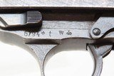 WORLD WAR II 3rd Reich German SPREEWERKE “cyq” Code P.38 Pistol 9x19mm C&REAGLE/SWASTIKA Proofed Wehrmacht Sidearm - 7 of 21