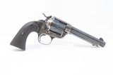 c1901 mfr COLT Bisley Model SINGLE ACTION ARMY .38 Special Revolver SAA C&R 1st Generation Colt Single Action Army - 15 of 18