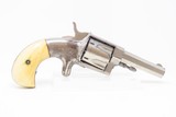 Antique HOPKINS & ALLEN “XL No. 4 NY” Single Action SPUR TRIGGER Revolver“Suicide Special” with ANTIQUE IVORY GRIPS - 13 of 16