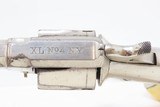 Antique HOPKINS & ALLEN “XL No. 4 NY” Single Action SPUR TRIGGER Revolver“Suicide Special” with ANTIQUE IVORY GRIPS - 7 of 16