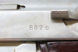 WORLD WAR 2 Walther "ac/42" Code P.38 GERMAN MILITARY Semi-Auto C&R Pistol
9mm Semi-Auto Pistol from the Third Reich with HOLSTER! - 8 of 22