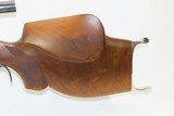 .219 Ackley Improved L.R. HARRIMAN Custom Model 1878 SHARPS BORCHARDT Rifle
Schuetzen Rifle with J.W. Fecker Scope - 10 of 17