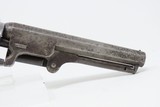 ENGRAVED Antique CIVIL WAR Era MANHATTAN ARMS .31 Caliber POCKET Revolver
With 5 Inch Octagon Barrel and CYLINDER SCENE - 19 of 19