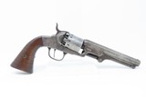 ENGRAVED Antique CIVIL WAR Era MANHATTAN ARMS .31 Caliber POCKET Revolver
With 5 Inch Octagon Barrel and CYLINDER SCENE - 16 of 19