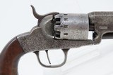 ENGRAVED Antique CIVIL WAR Era MANHATTAN ARMS .31 Caliber POCKET Revolver
With 5 Inch Octagon Barrel and CYLINDER SCENE - 18 of 19