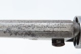 ENGRAVED Antique CIVIL WAR Era MANHATTAN ARMS .31 Caliber POCKET Revolver
With 5 Inch Octagon Barrel and CYLINDER SCENE - 8 of 19