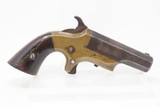 Antique BROWN MANUFACTURING Co. .41 Caliber “SOUTHERNER” SS Deringer Pistol Desirable .41 Caliber Rimfire Deringer - 15 of 18