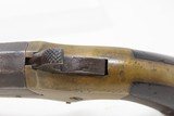 Antique BROWN MANUFACTURING Co. .41 Caliber “SOUTHERNER” SS Deringer Pistol Desirable .41 Caliber Rimfire Deringer - 7 of 18