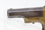 Antique BROWN MANUFACTURING Co. .41 Caliber “SOUTHERNER” SS Deringer Pistol Desirable .41 Caliber Rimfire Deringer - 5 of 18