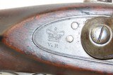 BRITISH Antique Pattern 1858 .577 ENFIELD SHORT Rifle-Musket SABER BAYONET
2-Band NCO or Sergeant’s Rifled Musket - 7 of 23