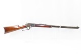 c1897 mfr. J.M. MARLIN Model 1894 Lever Action Rifle in .32-20 WCF Antique
With Octagonal Barrel & Crescent Butt Plate - 16 of 21