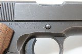 U.S. PROPERTY Marked REMINGTON-RAND Model 1911A1 Semi-Automatic Pistol C&RWORLD WAR II Model 1911A1 U.S. ARMY Model Chambered in .45 ACP - 17 of 22