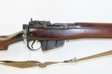 1942 Date WORLD WAR II Era LONG BRANCH Enfield No. 4 Mk1 C&R MILITARY Rifle Primary INFANTRY Weapon of ENGLAND & CANADA - 18 of 23