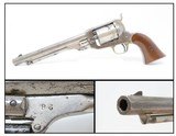 c1870 Antique ELI WHITNEY .38 Caliber RIMFIRE Conversion NAVY Revolver - 1 of 18