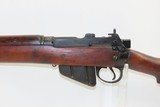 1943 Date WORLD WAR II Era LONG BRANCH Enfield No. 4 Mk1 C&R MILITARY Rifle Primary INFANTRY Weapon of ENGLAND & CANADA - 4 of 21