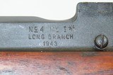 1943 Date WORLD WAR II Era LONG BRANCH Enfield No. 4 Mk1 C&R MILITARY Rifle Primary INFANTRY Weapon of ENGLAND & CANADA - 6 of 21