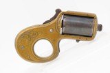 “MY FRIEND” KNUCKLE-DUSTER Antique JAMES REID Catskills .22 Short REVOLVER1870s 7-Shot Revolver with Heavy “KNUCKLER” Frame - 10 of 12