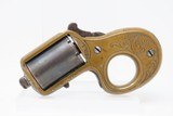 “MY FRIEND” KNUCKLE-DUSTER Antique JAMES REID Catskills .22 Short REVOLVER1870s 7-Shot Revolver with Heavy “KNUCKLER” Frame - 2 of 12