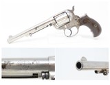 c.1890 Antique COLT Model 1877 LIGHTNING .38 Caliber Double Action Revolver With the Longer 6” Barrel and the Ejector Rod!