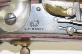 Antique L. POMEROY U.S. Model 1816 FLINTLOCK .69 Cal. Smoothbore MUSKET 1 of 21,600 U.S. Contracted for Production Between 1817-36! - 7 of 20