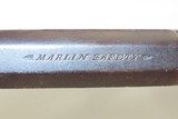 c.1894 mfr. Antique J.M. MARLIN Model 1893 Lever Action Rifle .38-40 WCFWith Octagonal Barrel & Crescent Butt Plate! - 9 of 20
