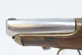 Rare ENGRAVED Antique WILLIAMSON Single Shot CONVERTIBLE .41 Cal. DERINGERRimfire/Percussion Combination Pistol with PERCUSSION ADAPTER! - 5 of 18