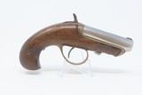 Rare ENGRAVED Antique WILLIAMSON Single Shot CONVERTIBLE .41 Cal. DERINGERRimfire/Percussion Combination Pistol with PERCUSSION ADAPTER! - 15 of 18