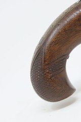 Rare ENGRAVED Antique WILLIAMSON Single Shot CONVERTIBLE .41 Cal. DERINGERRimfire/Percussion Combination Pistol with PERCUSSION ADAPTER! - 16 of 18