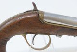 Rare ENGRAVED Antique WILLIAMSON Single Shot CONVERTIBLE .41 Cal. DERINGERRimfire/Percussion Combination Pistol with PERCUSSION ADAPTER! - 17 of 18