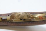 Rare ENGRAVED Antique WILLIAMSON Single Shot CONVERTIBLE .41 Cal. DERINGERRimfire/Percussion Combination Pistol with PERCUSSION ADAPTER! - 12 of 18