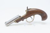 Rare ENGRAVED Antique WILLIAMSON Single Shot CONVERTIBLE .41 Cal. DERINGERRimfire/Percussion Combination Pistol with PERCUSSION ADAPTER! - 14 of 18