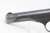 WWII Occupied Belgium FABRIQUE NATIONALE 1922 7.65x17mmSR Pistol .32 ACP C&RWW2 Belgium Made with EAGLE/WaA140 Markings + HOLSTER - 8 of 23