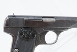 WWII Occupied Belgium FABRIQUE NATIONALE 1922 7.65x17mmSR Pistol .32 ACP C&RWW2 Belgium Made with EAGLE/WaA140 Markings + HOLSTER - 22 of 23