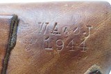 WWII Occupied Belgium FABRIQUE NATIONALE 1922 7.65x17mmSR Pistol .32 ACP C&RWW2 Belgium Made with EAGLE/WaA140 Markings + HOLSTER - 3 of 23