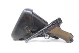 WORLD WAR II Nazi German MAUSER “byf” Code “42” LUGER 9mm Para P.08 Pistol
World War II German Sidearm with “bcb/41” HOLSTER! - 2 of 25