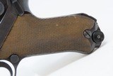 WORLD WAR II Nazi German MAUSER “byf” Code “42” LUGER 9mm Para P.08 Pistol
World War II German Sidearm with “bcb/41” HOLSTER! - 6 of 25