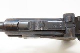 WORLD WAR II Nazi German MAUSER “byf” Code “42” LUGER 9mm Para P.08 Pistol
World War II German Sidearm with “bcb/41” HOLSTER! - 13 of 25