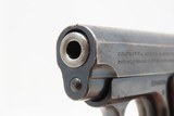 COLT Model 1908 .25 ACP Semi-Automatic Self Defense VEST POCKET Pistol C&RColt’s Smallest Semi-Auto, Made in 1931 - 8 of 18