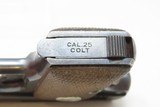 COLT Model 1908 .25 ACP Semi-Automatic Self Defense VEST POCKET Pistol C&RColt’s Smallest Semi-Auto, Made in 1931 - 11 of 18