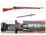 WORLD WAR 2 Arisaka TOYO KOGYO Type 99 7.7 JAPANESE Cal. Military Rifle C&R Manufactured in HIROSHIMA, JAPAN with BAYONET & SCABBARD! - 1 of 18