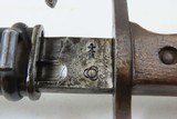 WORLD WAR 2 Arisaka TOYO KOGYO Type 99 7.7 JAPANESE Cal. Military Rifle C&R Manufactured in HIROSHIMA, JAPAN with BAYONET & SCABBARD! - 18 of 18
