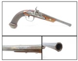 Antique FRENCH Made Engraved AUGUSTIN MERLEY-DUON .50 Caliber Target Pistol Manufactured in St. Etienne Circa the Early 19th Century - 1 of 18