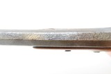 Antique FRENCH Made Engraved AUGUSTIN MERLEY-DUON .50 Caliber Target Pistol Manufactured in St. Etienne Circa the Early 19th Century - 13 of 18