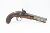 Brace of Single Shot British BELT Pistols by Hopkins, London 1800s Sidearms A Pair of Piratey Pistols with Belt Hooks! - 2 of 18