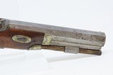 Brace of Single Shot British BELT Pistols by Hopkins, London 1800s Sidearms A Pair of Piratey Pistols with Belt Hooks! - 5 of 18
