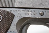 1944 U.S. PROPERTY REMINGTON-RAND Model 1911A1 Pistol Govt WWII C&RWORLD WAR II Model 1911A1 U.S. ARMY Model Chambered in .45 ACP - 15 of 20