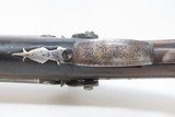 LIVERPOOL Antique WILLIAMS & POWELL Percussion .56 Cal. SIDE by SIDE PistolPERCUSSION Double Barrel SELF DEFENSE Pistol - 9 of 19