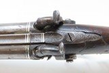 LIVERPOOL Antique WILLIAMS & POWELL Percussion .56 Cal. SIDE by SIDE PistolPERCUSSION Double Barrel SELF DEFENSE Pistol - 13 of 19