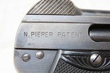 Austrian STEYR PIEPER Model 1908 .25 ACP Caliber SEMI-AUTOMATIC Pistol C&RMade circa the 1920s in Austria - 15 of 20