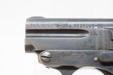 Austrian STEYR PIEPER Model 1908 .25 ACP Caliber SEMI-AUTOMATIC Pistol C&RMade circa the 1920s in Austria - 8 of 20